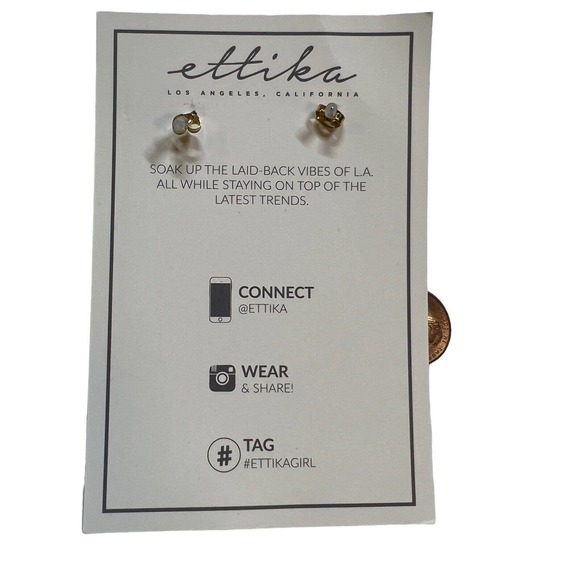 Ettika Tassel Earring Pink New - Picture 3 of 3